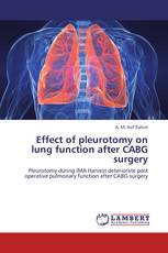 Effect of pleurotomy on lung function after CABG surgery