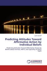 Predicting Attitudes Toward Affirmative Action by Individual Beliefs