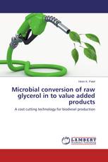 Microbial conversion of raw glycerol in to value added products