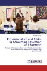 Professionalism and Ethics in Accounting Education and Research