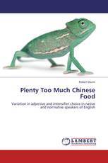 Plenty Too Much Chinese Food