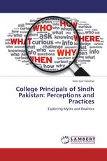 College Principals of Sindh Pakistan: Perceptions and Practices