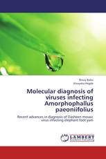 Molecular diagnosis of viruses infecting Amorphophallus paeoniifolius