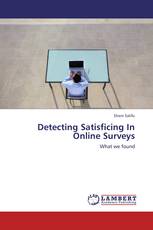 Detecting Satisficing In Online Surveys
