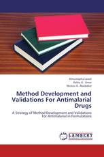 Method Development and Validations For Antimalarial Drugs