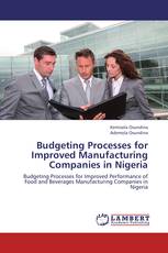 Budgeting Processes for Improved Manufacturing Companies in Nigeria