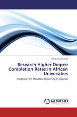 Research Higher Degree Completion Rates In African Universities