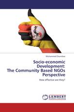 Socio-economic Development:  The Community Based NGOs Perspective
