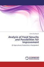 Analysis of Food Security and Possibilities for Improvement