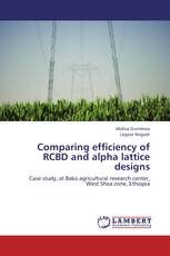 Comparing efficiency of RCBD and alpha lattice designs