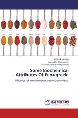 Some Biochemical Attributes Of Fenugreek:
