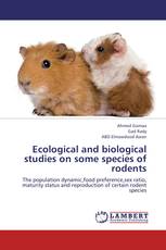 Ecological and biological studies on some species of rodents
