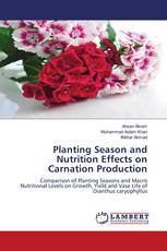 Planting Season and Nutrition Effects on Carnation Production