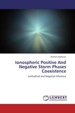 Ionospheric Positive And Negative Storm Phases Coexistence