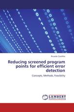 Reducing screened program points for efficient error detection