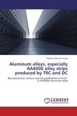 Aluminum alloys, especially AA4006 alloy strips produced by TRC and DC