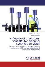 Influence of production variables for biodiesel synthesis on yields