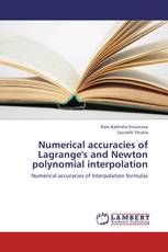 Numerical accuracies of Lagrange's and Newton polynomial interpolation