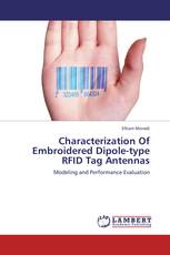 Characterization Of Embroidered Dipole-type RFID Tag Antennas