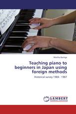Teaching piano to beginners in Japan using foreign methods