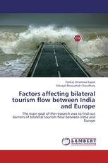 Factors affecting bilateral tourism flow between India and Europe