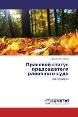 Правовой статус председателя районного суда