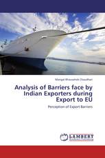 Analysis of Barriers face by Indian Exporters during Export to EU
