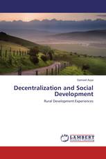 Decentralization and Social Development