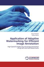 Application of Adaptive Watermarking for Efficient Image Annotation