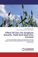 Effect Of Zinc On Sorghum Growth, Yield And Seed Zinc Content