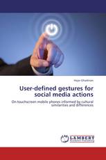 User-defined gestures for social media actions