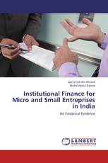 Institutional Finance for Micro and Small Entreprises in India