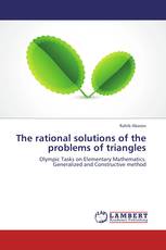 The rational solutions of the problems of triangles