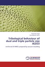 Tribological behaviour of dual and triple particle size Al2O3