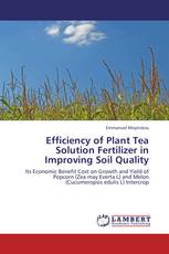 Efficiency of Plant Tea Solution Fertilizer in Improving Soil Quality