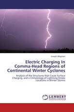 Electric Charging In Comma-Head Regions of Continental Winter Cyclones