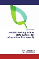Model-checking infinite state systems for information flow security