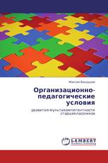 Организационно-педагогические условия