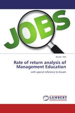 Rate of return analysis of Management Education