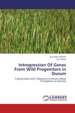 Introgression Of Genes From Wild Progenitors in Durum