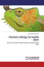 Contact allergy to textile dyes