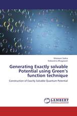 Generating Exactly solvable Potential using Green’s function technique