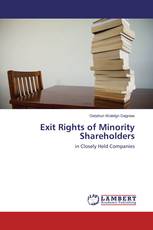 Exit Rights of Minority Shareholders