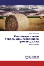 Концептуальные основы общественного производства