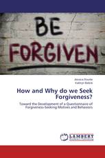 How and Why do we Seek Forgiveness?