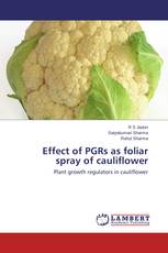 Effect of PGRs as foliar spray of cauliflower
