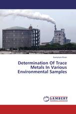 Determination Of Trace Metals In Various Environmental Samples