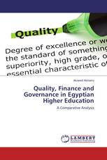 Quality, Finance and Governance in Egyptian Higher Education