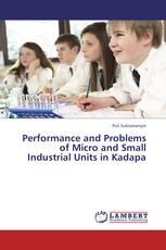 Performance and Problems of Micro and Small Industrial Units in Kadapa