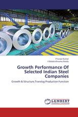 Growth Performance Of Selected Indian Steel Companies